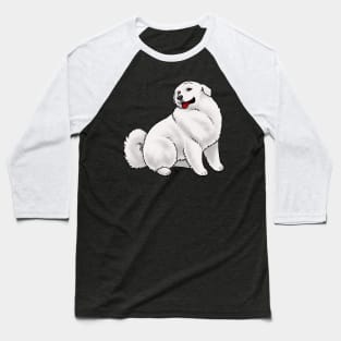 Dog - Pyrenean Mountain Dog - White Baseball T-Shirt